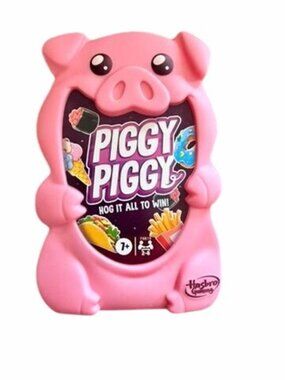 Piggy Piggy Hog It All To Win Game For Kids Ages 7+ By Hasbro